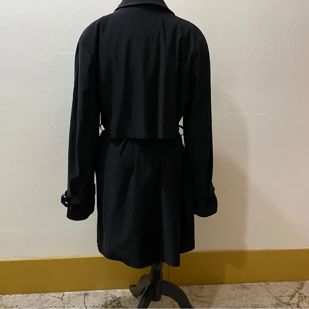 Vintage Liz Claiborne Classic Raincoat - Size 4 - Picture 3 of 14